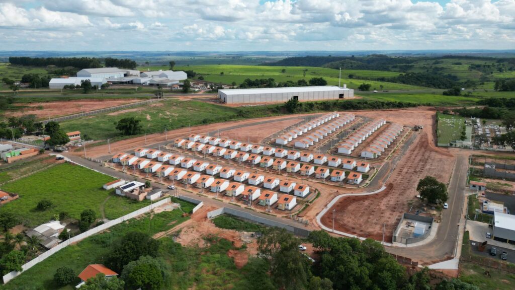 Casas do bairro São José foram construídas em tempo recorde - Colab./Ass. de Imprensa 