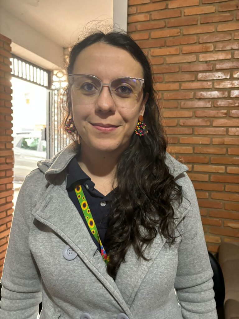 Mãe atípica Renata Rezende participou do encontro com Nascimento - Colab./Ass. de Imprensa  