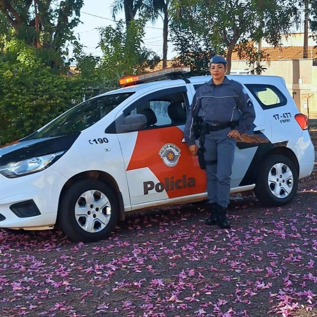 Fabiana Marinho é cabo da Polícia Militar e atua no Proerd - Colab./Ass. de Imprensa 