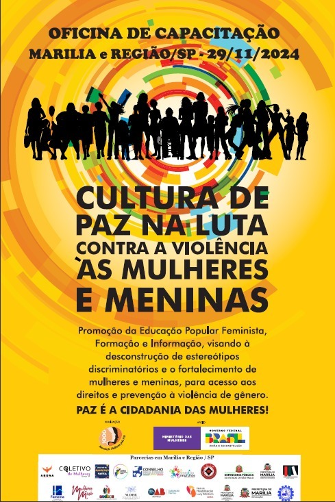 Banner de divulgação do evento - Colab./Ass. de Imprensa