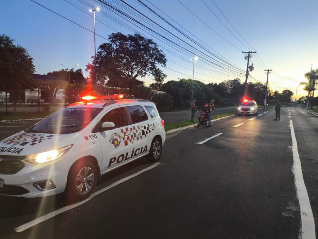 Operação fiscaliza motocicletas em Marília e região - Colab./PM