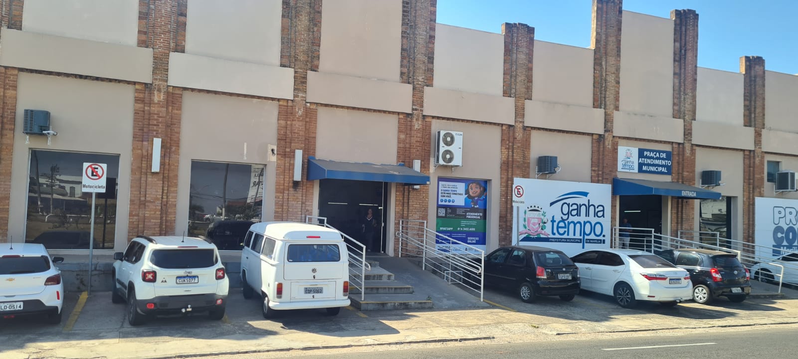 Fachada do Ganha Tempo, onde fica o PAT - Colab./Ass. de Imprensa