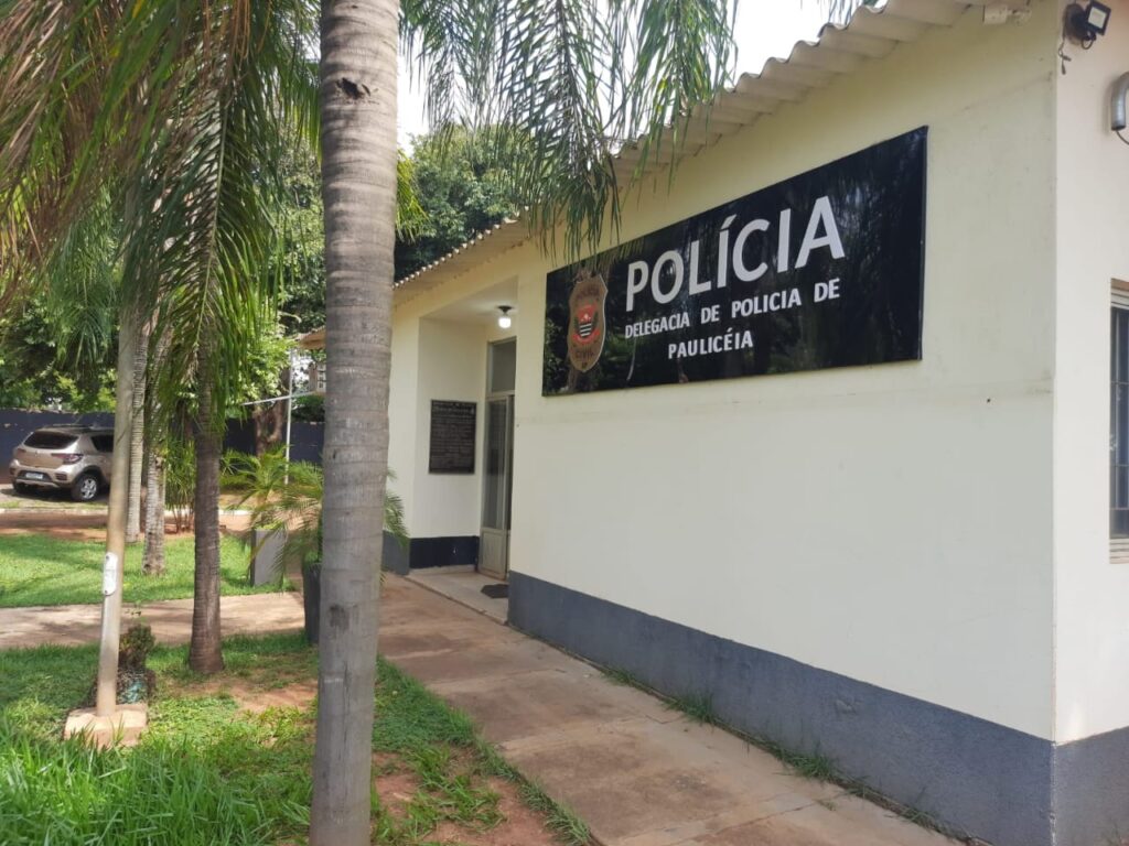 Prédio da delegacia de Paulicéia, onde acusado foi ouvido - Colab./Polícia Civil