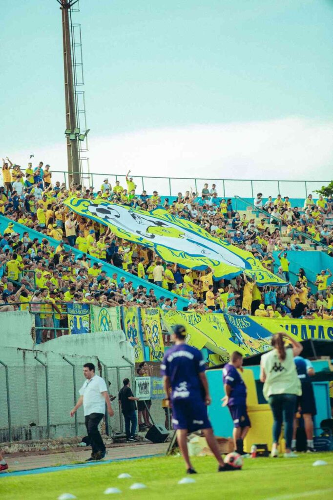 Torcida do AEA/ Foto: Gabriel Rocha