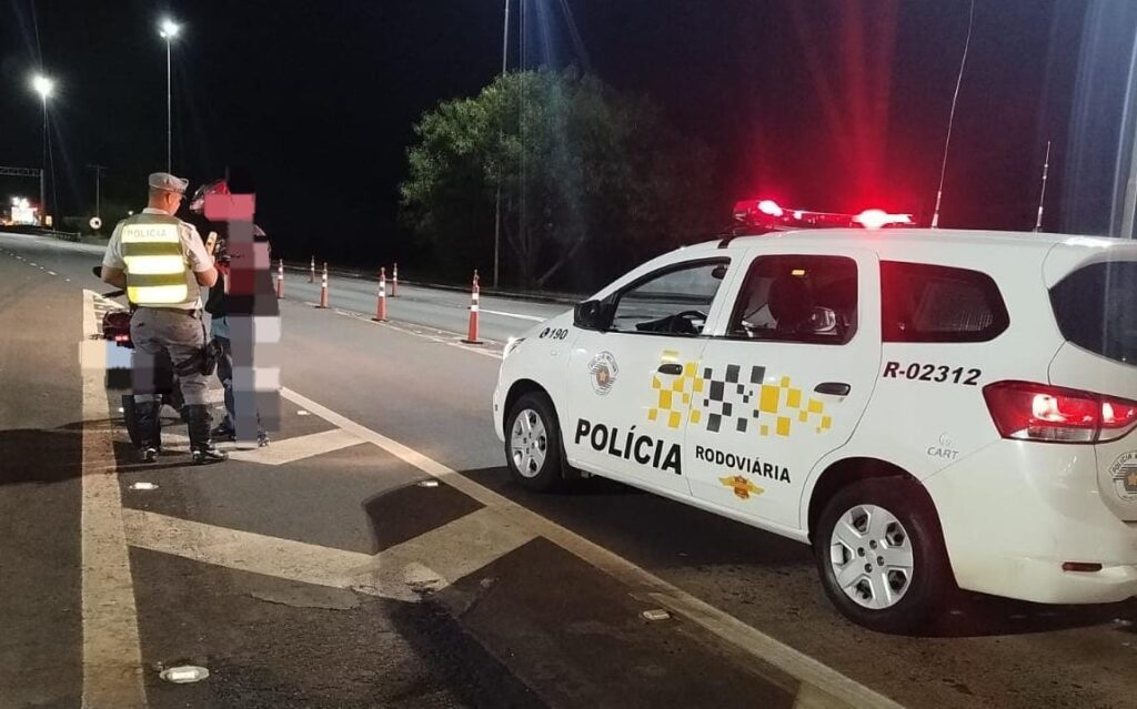 Polícia Rodoviária durante Operação de Carnaval - Colab./Pol. Rodoviária