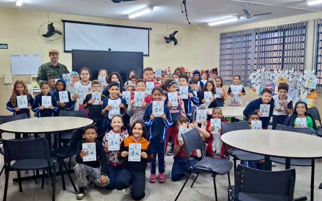 Alunos da rede municipal de Marília - Colab./Ass. de Imprensa