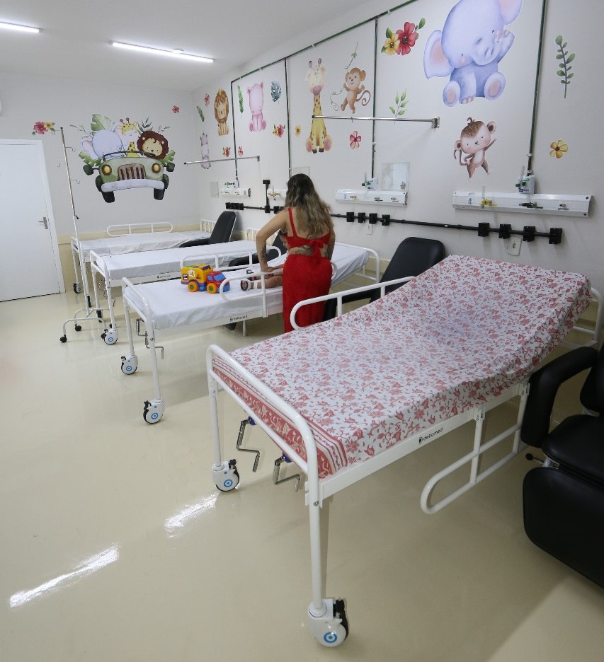 Setor de pediatria passou por melhorias - Colab./Ass. de Imprensa