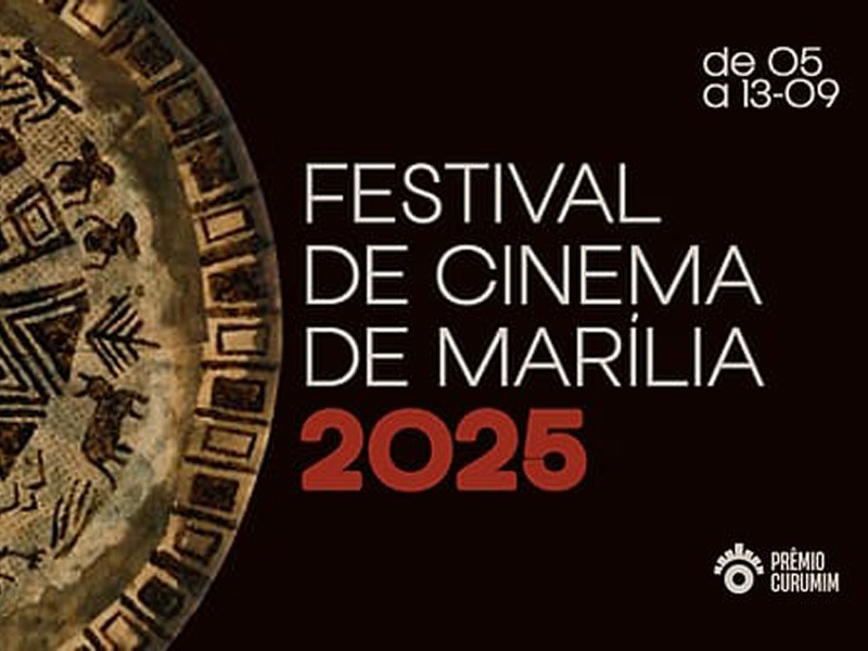 Banner de divulgação do Festival de Cinema 2025 - Colab./Ass. de Imprensa
