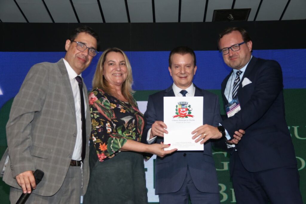 Celso Russomano recebeu homenagem na Unimar - Colab./Ass. de Imprensa