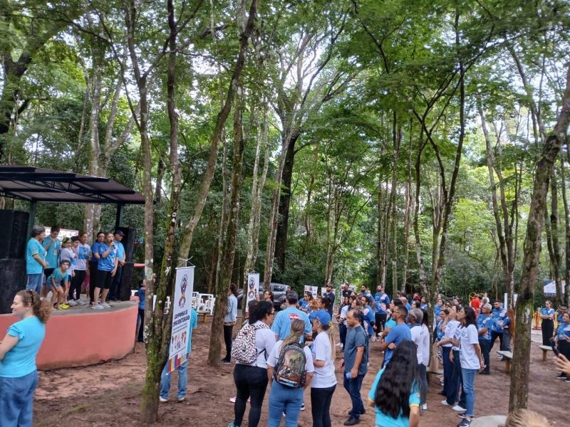 Atividades no bosque reúnem toda a família - Colab/Ass. de Imprensa