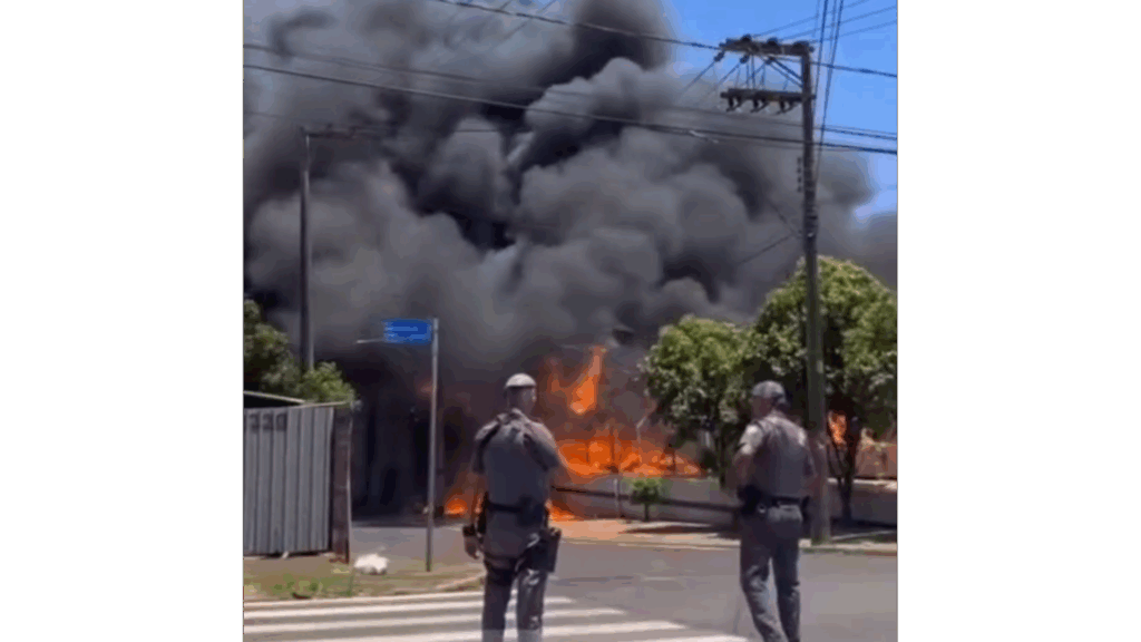 Policiais militares mantiveram a área isolada - Foto/Assis City