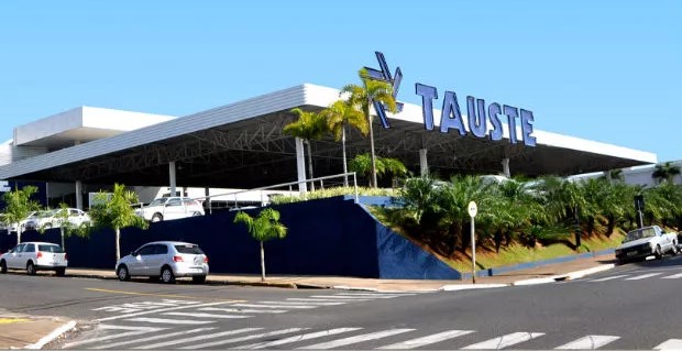 Tiros ocorreram no Supermercado Tauste da zona Norte de Marília - Reprod./Internet