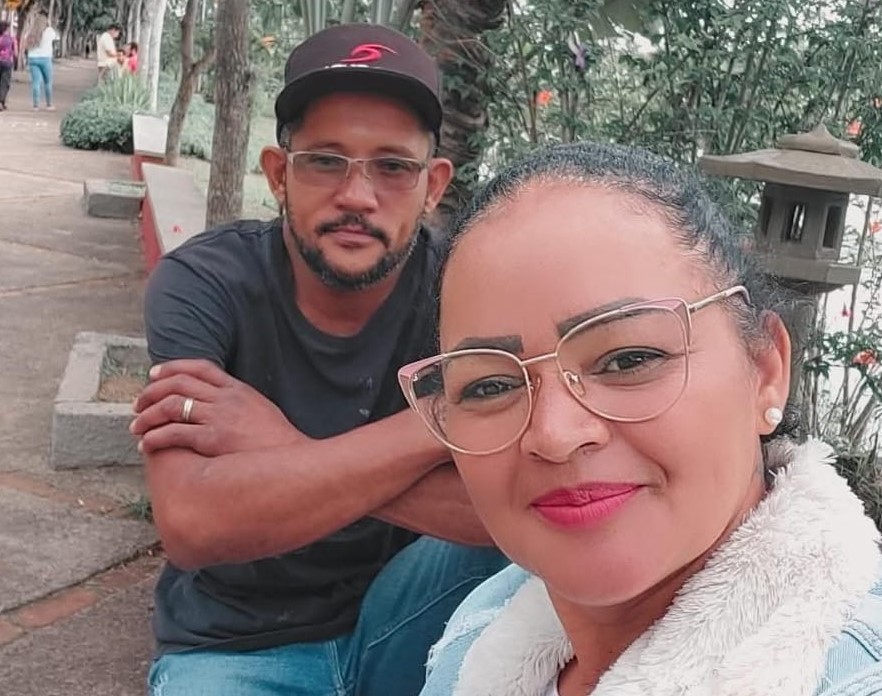 Casal Alan e Vanessa. Ela foi assassinada pelo ex, que morreu na cadeia - Reprod./Redes sociais