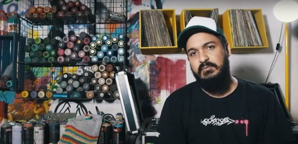 Gil Leros: "O uso de dinheiro público pra apagar arte e distanciar a cultura da paisagem das cidades é um erro muito grande" – Foto/Redes Sociais