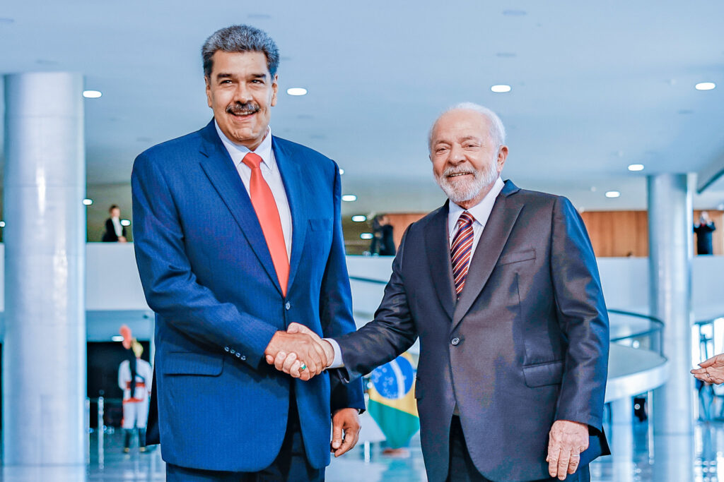 Nicolas Maduro com presidente Lula - Foto/Ricardo Stuckert/PR