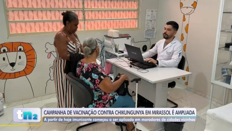 Mirassol expande vacinação contra chikungunya e reforça imunização regional
