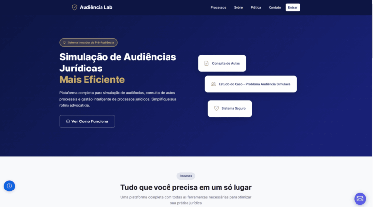 Unimar inova com plataforma de simulação judicial e une direito e tecnologia