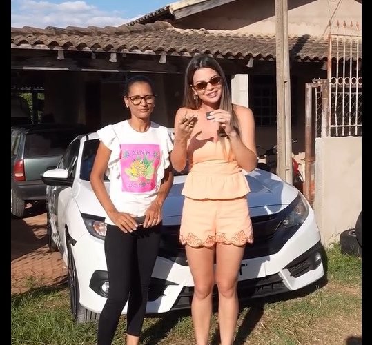 A moradora de Presidente Prudente e a conquista do Honda Civic na Pruden Prêmios