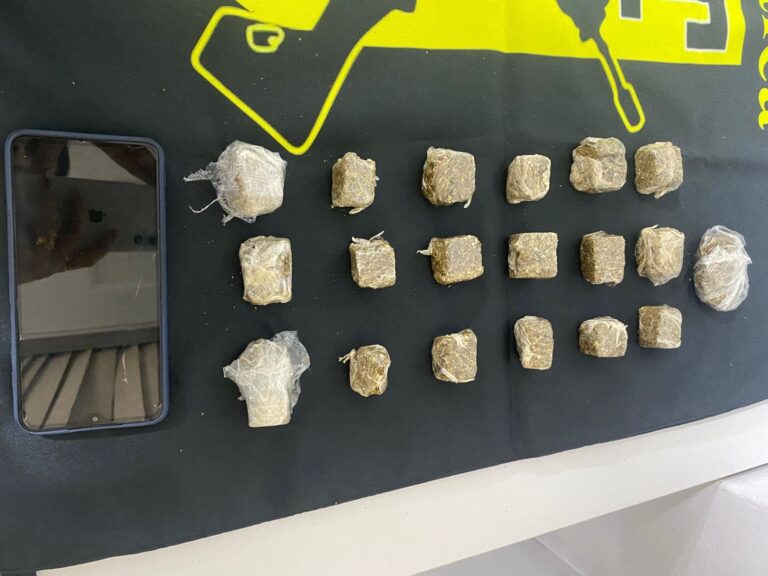 Prisão por tráfico: jovem é detido com maconha em Presidente Prudente