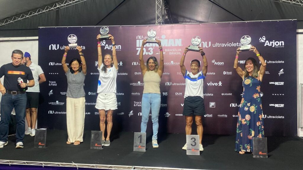 Triatletas de Rio Preto brilham em pódios nacionais de triathlon