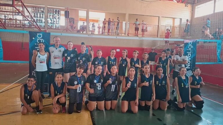 Araçatuba se destaca em festival de voleibol infantil na região