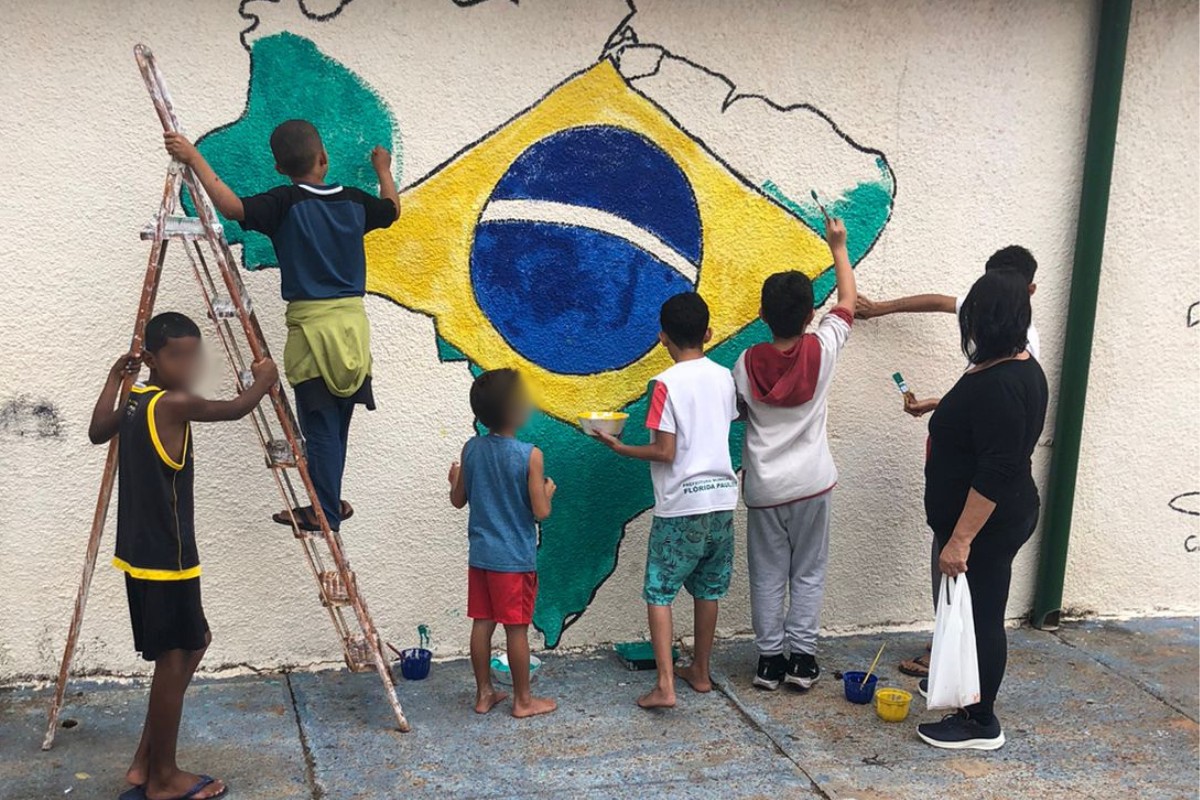 Interior de São Paulo se colore com arte mural para a copa do mundo