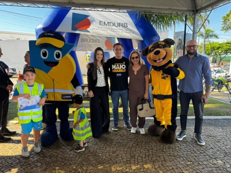 Campanhas de segurança: Marília abre o maio amarelo com foco na educação e no futuro do trânsito
