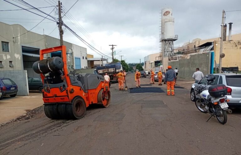 Operação tapa-buracos em Marília: avanço nas zonas norte e sul melhora infraestrutura