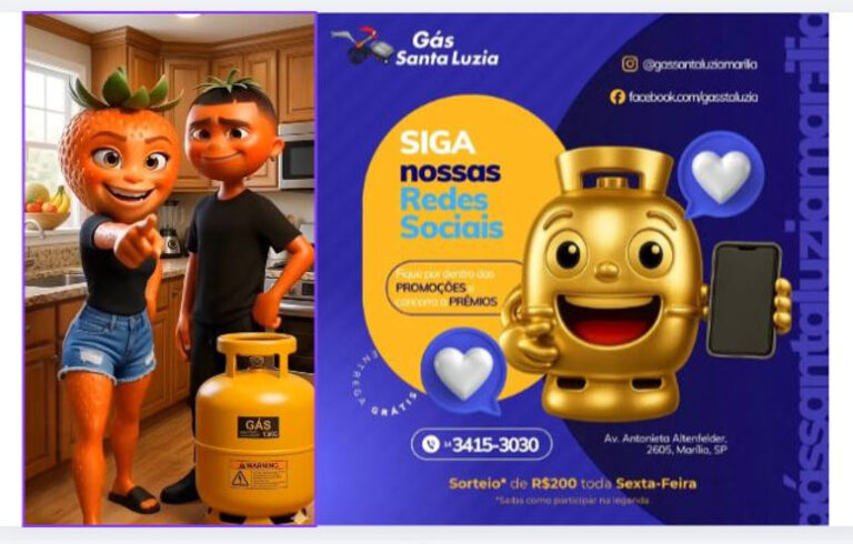 Gás Santa Luzia: sorteios semanais impulsionam a fidelidade de clientes