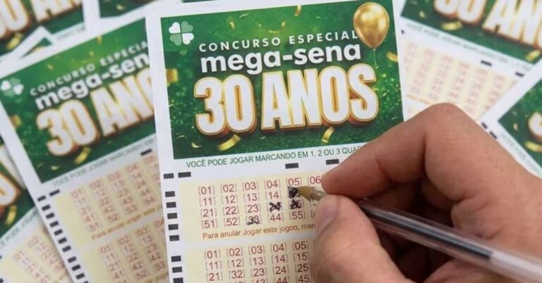 Mega-Sena especial de 30 anos sorteia prêmio recorde de R$ 336 milhões