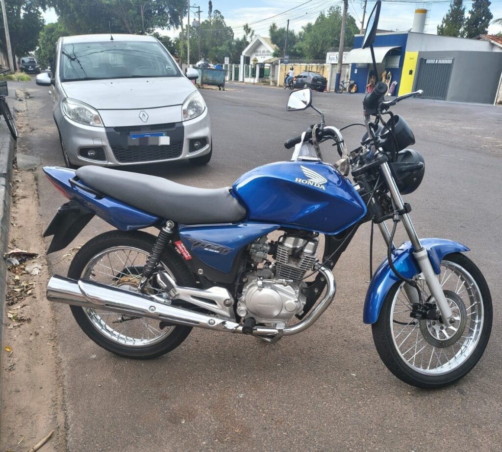 Mulher de 73 anos fica ferida em colisão entre bicicleta e motocicleta em Birigui