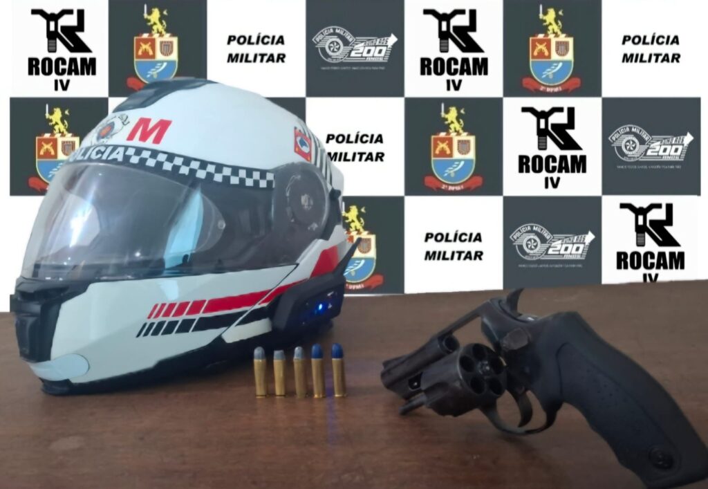 Homem com histórico criminal é preso com revólver durante mudança em Birigui