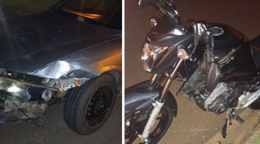 Acidente em Birigui: Motociclista fica ferido após colisão na Avenida Natal Masson