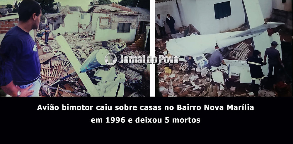 Acidente aéreo em Marília: há 30 anos, a queda que marcou a história da cidade