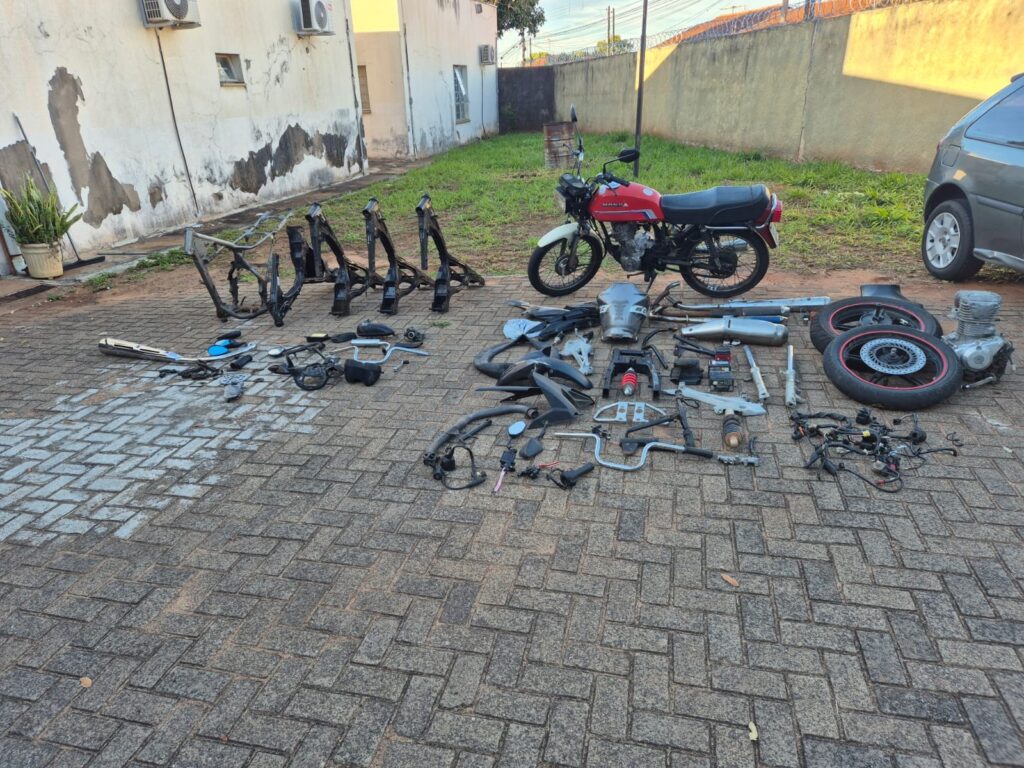 Operação contra furto de motocicletas desarticula esquema no noroeste paulista