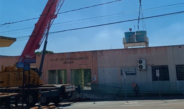 Centro médico de Birigui suspende atendimento por troca de reservatórios de água