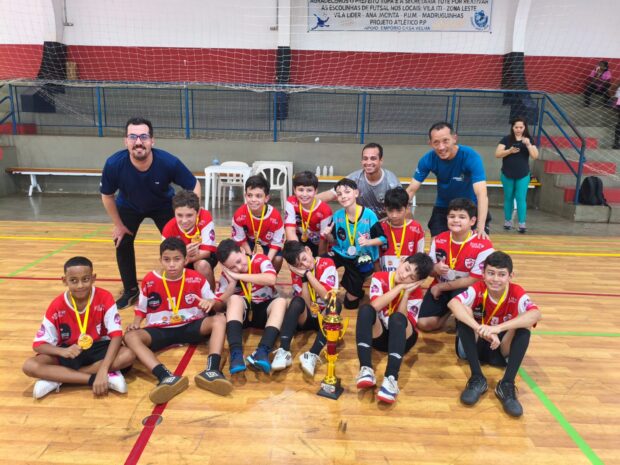 Semepp conquista título da Copa Zona Leste de Futsal Sub-12 em Prudente