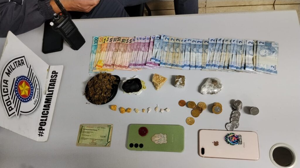 Abordagem por moto furtada revela esquema de tráfico de drogas em Presidente Prudente