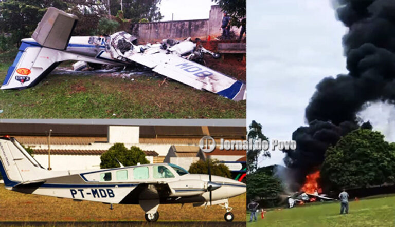 Queda de avião em Marília: piloto sobrevivente detalha teste com um motor