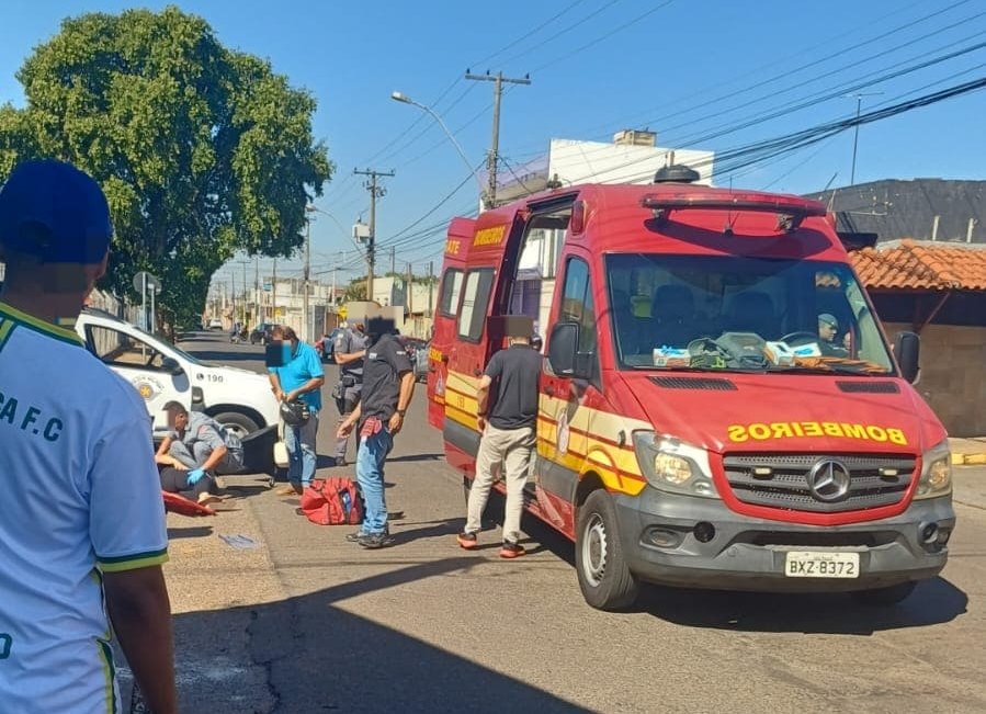 Colisão em Birigui: duas mulheres feridas após acidente de moto