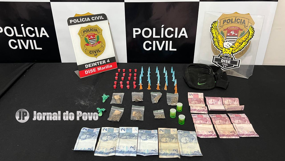 DISE prende olheira do tráfico e combate crime na zona sul de Marília