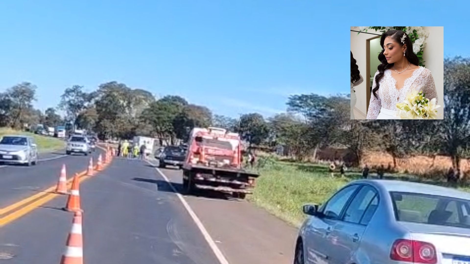 Acidente fatal na BR-153: fotógrafa de 24 anos morre em batida frontal em Onda Verde