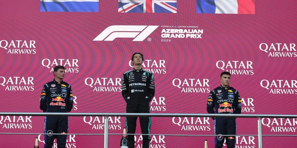 Emoção no GP do Azerbaijão: Russell vence Verstappen em final apertado