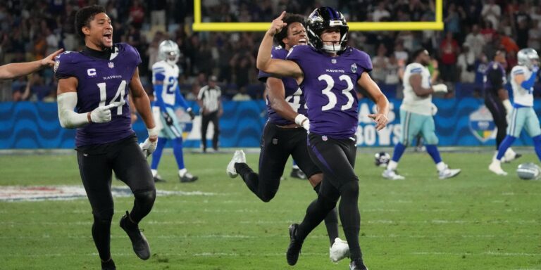 Emoção no Maracanã: Ravens batem Cowboys na estreia da NFL no Rio