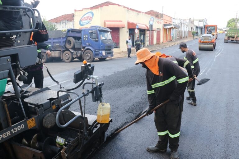 Marília avança com o recapeamento asfáltico para aprimorar a mobilidade urbana