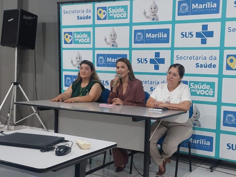 Saúde de Marília promove diálogo sobre valorização da vida com a imprensa