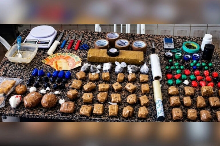 Prisão por tráfico de drogas em Presidente Epitácio: mulher é detida com entorpecentes e dinheiro