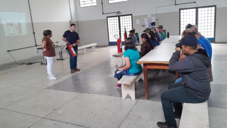 Servidores da Sosp fortalecem segurança com treinamento de brigada de incêndio em Presidente Prudente