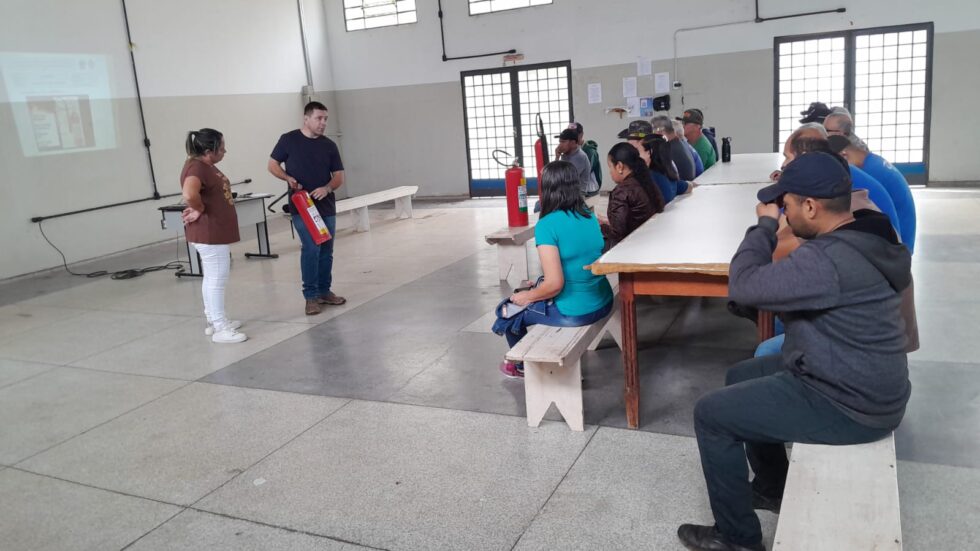 Servidores da Sosp fortalecem segurança com treinamento de brigada de incêndio em Presidente Prudente
