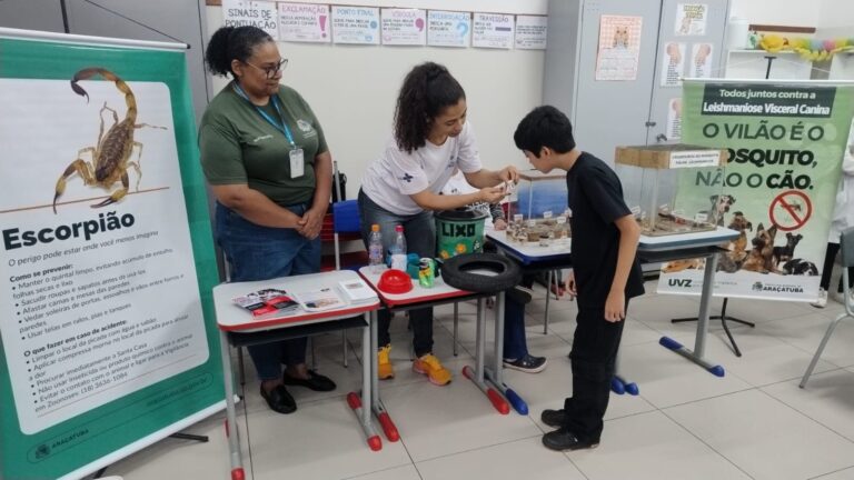 Educação em saúde em Araçatuba: ação em escola conscientiza sobre prevenção